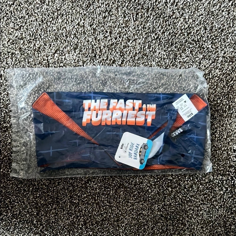 NEW Blue and Orange Dog Bandana